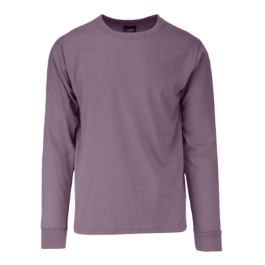 Adult Garment Dye Long Sleeve Wine (GDLS-100)